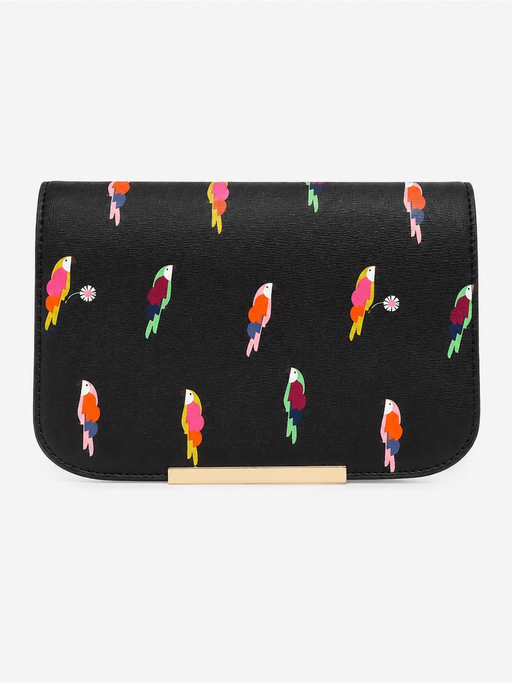 Kate Spade “Make It Mine” Parrot Flap